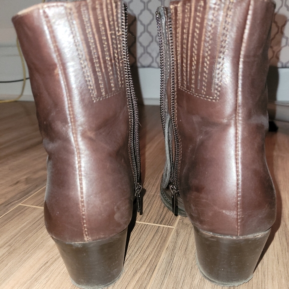 Jeffrey Campbell Kela-Lu Bootie Sz 6.5 Brown - Picture 16 of 16